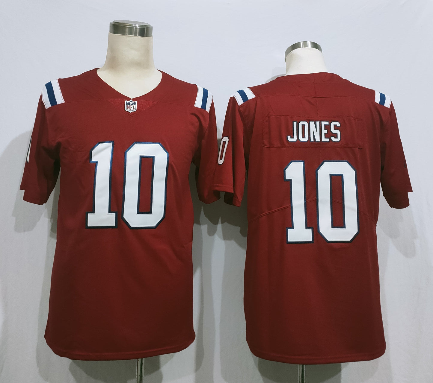 Men's New England Patriots Mac Jones Red Game Jersey
