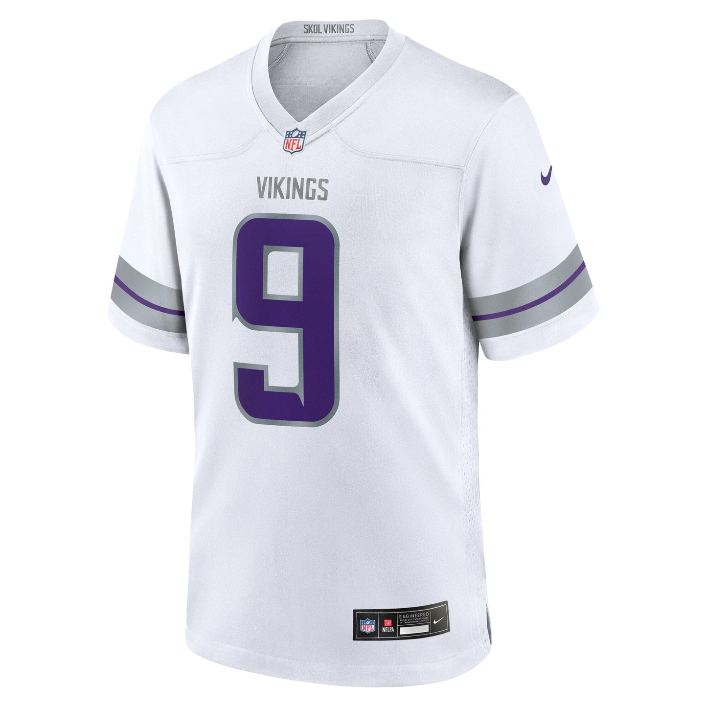 J.J. McCarthy Minnesota Vikings  Alternate Game   Jersey - White