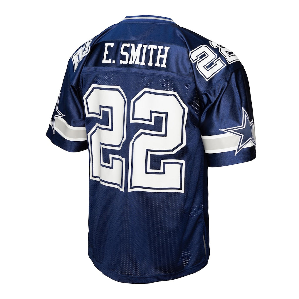 D.Cowboys #22 Emmitt Smith  Navy Legacy Replica Jersey