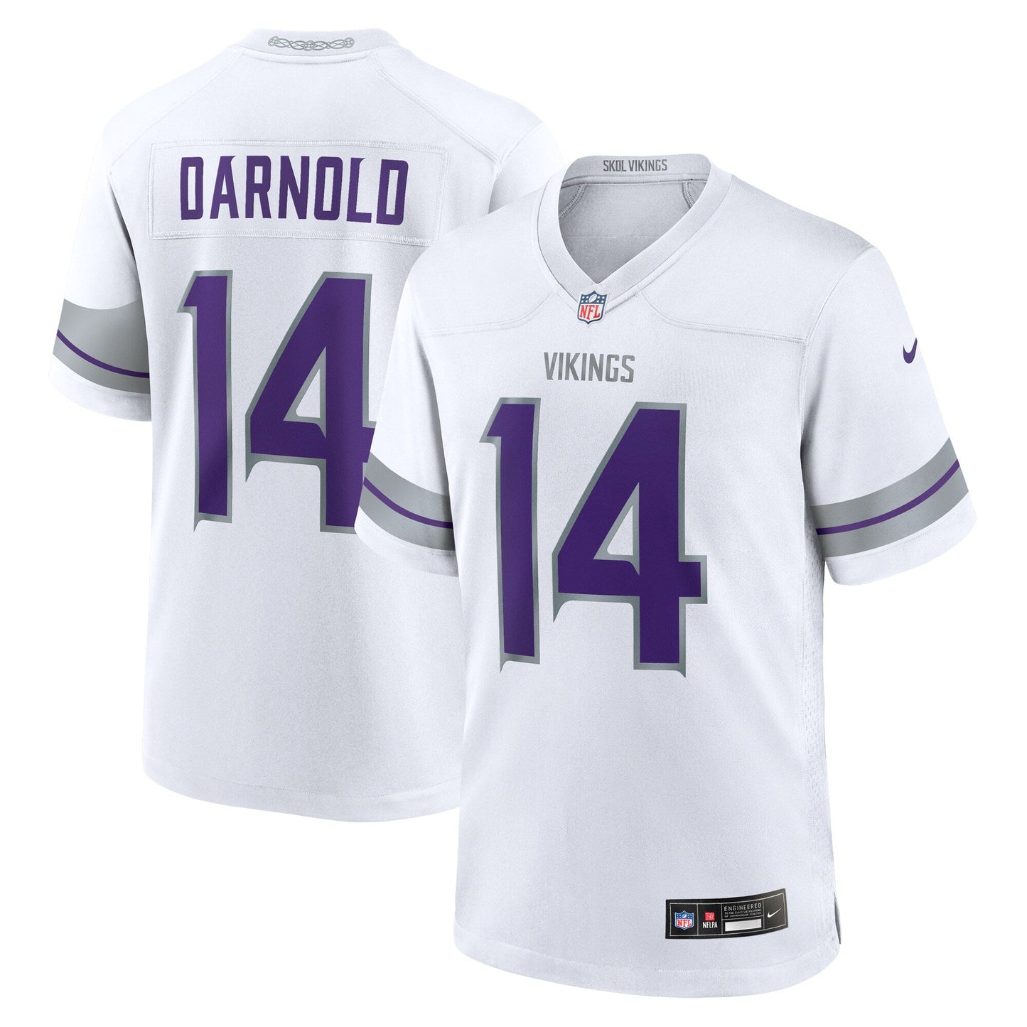 Sam Darnold Minnesota Vikings  Alternate Game   Jersey - White