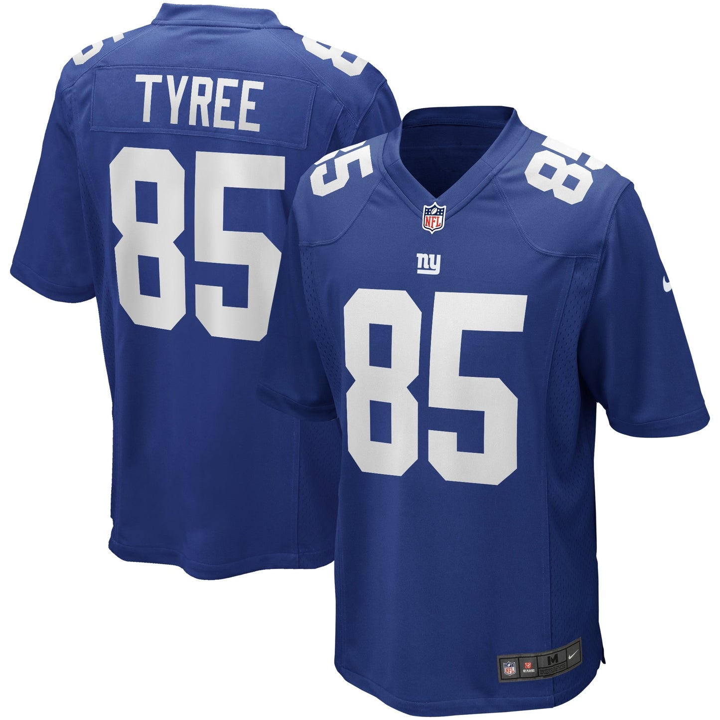 David Tyree New York Giants  Game Retired   Jersey - Royal
