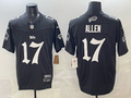 Men's Buffalo Bills Josh Allen Black Retired Player Jersey