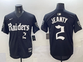 Men's Las Vegas Raiders Ashton Jeanty #2 Black Player Jersey