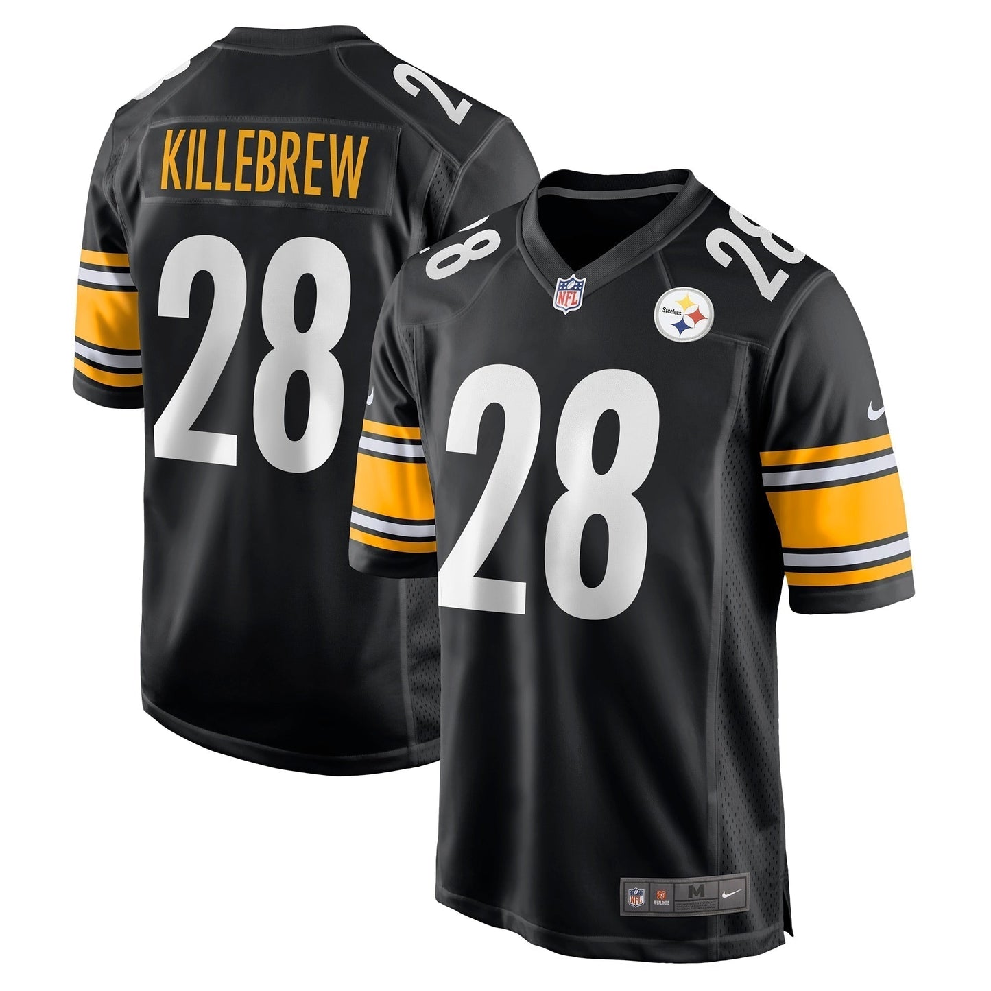 Miles Killebrew Pittsburgh Steelers  Game Jersey - Black