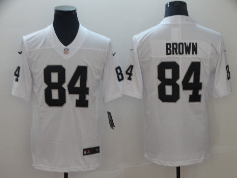 Men's Las Vegas Raiders Antonio Brown White Game Jersey