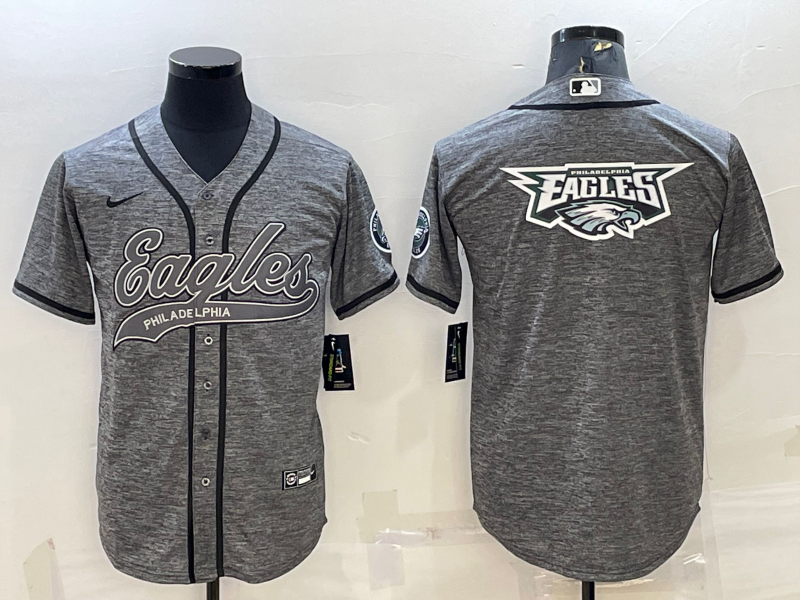 Men's Philadelphia Eagles Gray Player Jersey