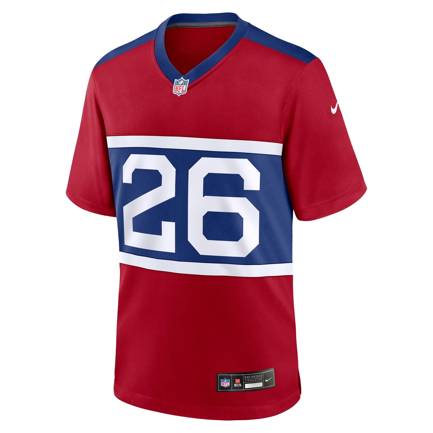 Devin Singletary New York Giants  Alternate   Game Jersey - Century Red