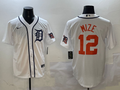 Men's Detroit Tigers Casey Mize White Replica Player Jersey