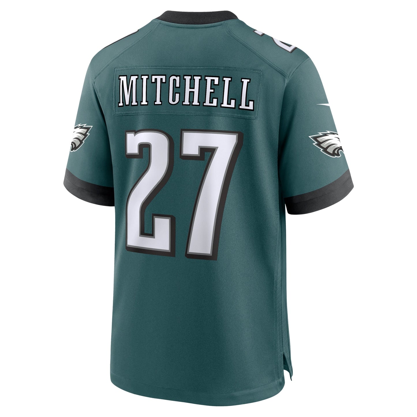 Quinyon Mitchell Philadelphia Eagles  Team Game Jersey - Midnight Green