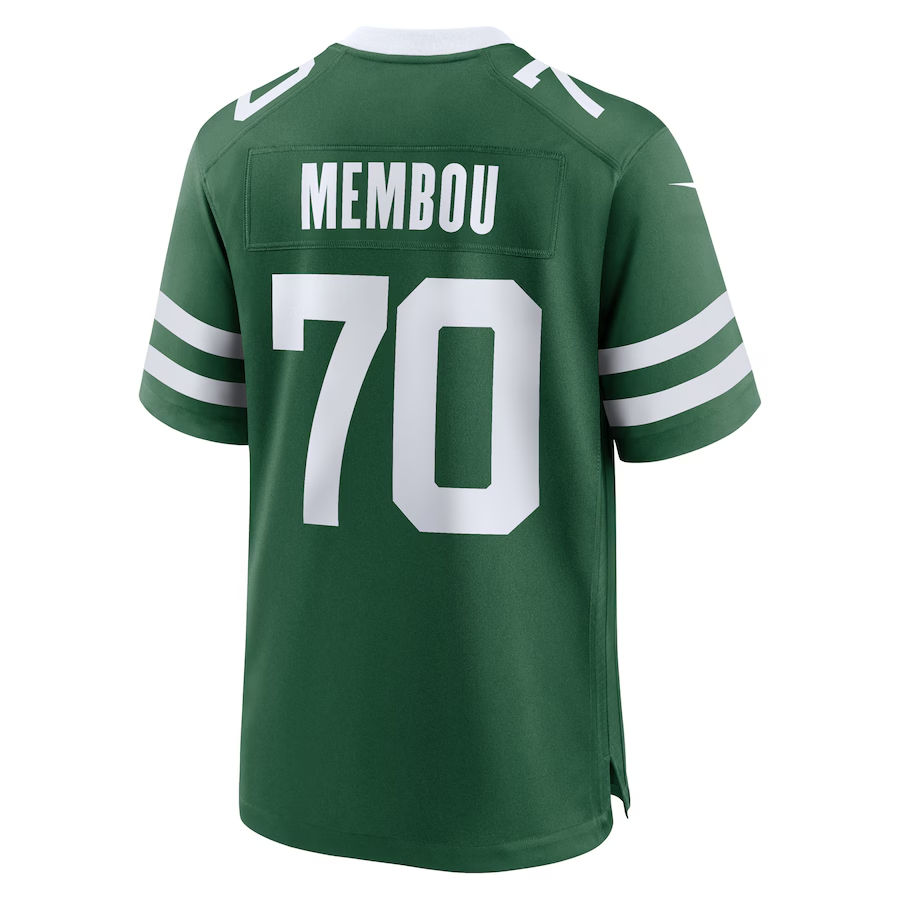 Men's New York Jets Armand Membou  Legacy 2025 NFL Draft First Round Pick Game Jersey