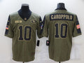 Men's San Francisco 49ers Jimmy Garoppolo Brown Player Game Jersey