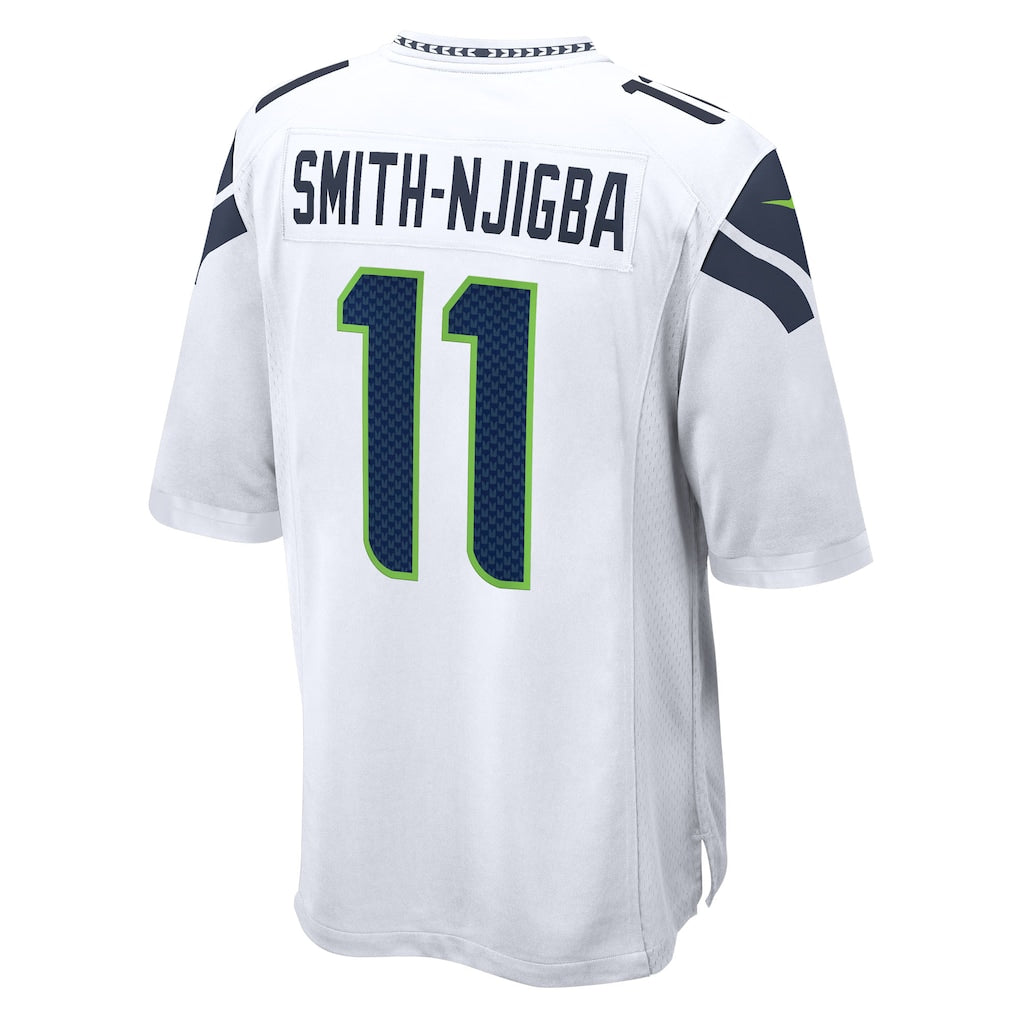 S.Seahawks #11 Jaxon Smith-Njigba White 50th Season Game Jersey