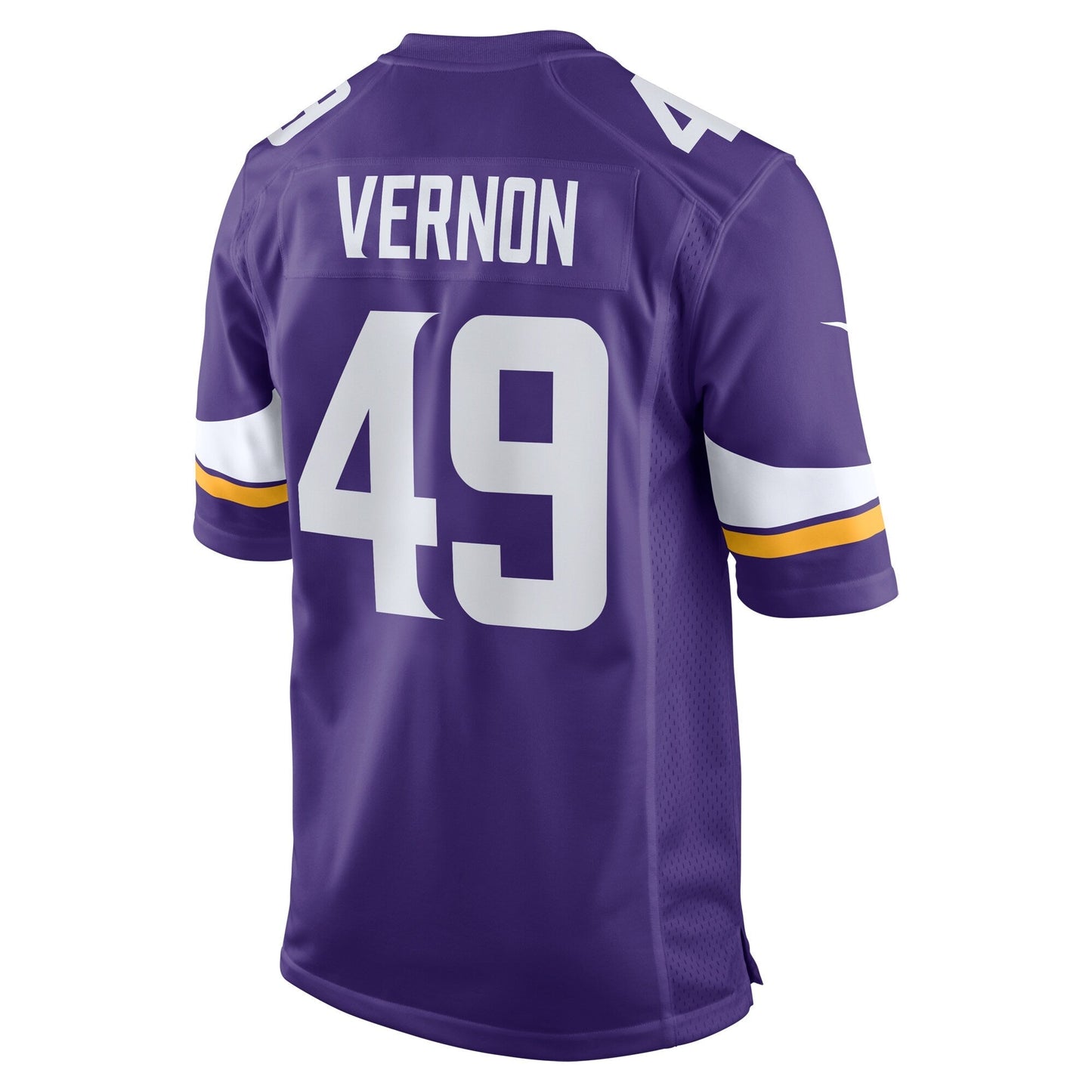 Seth Vernon Minnesota Vikings  Game Jersey -  Purple