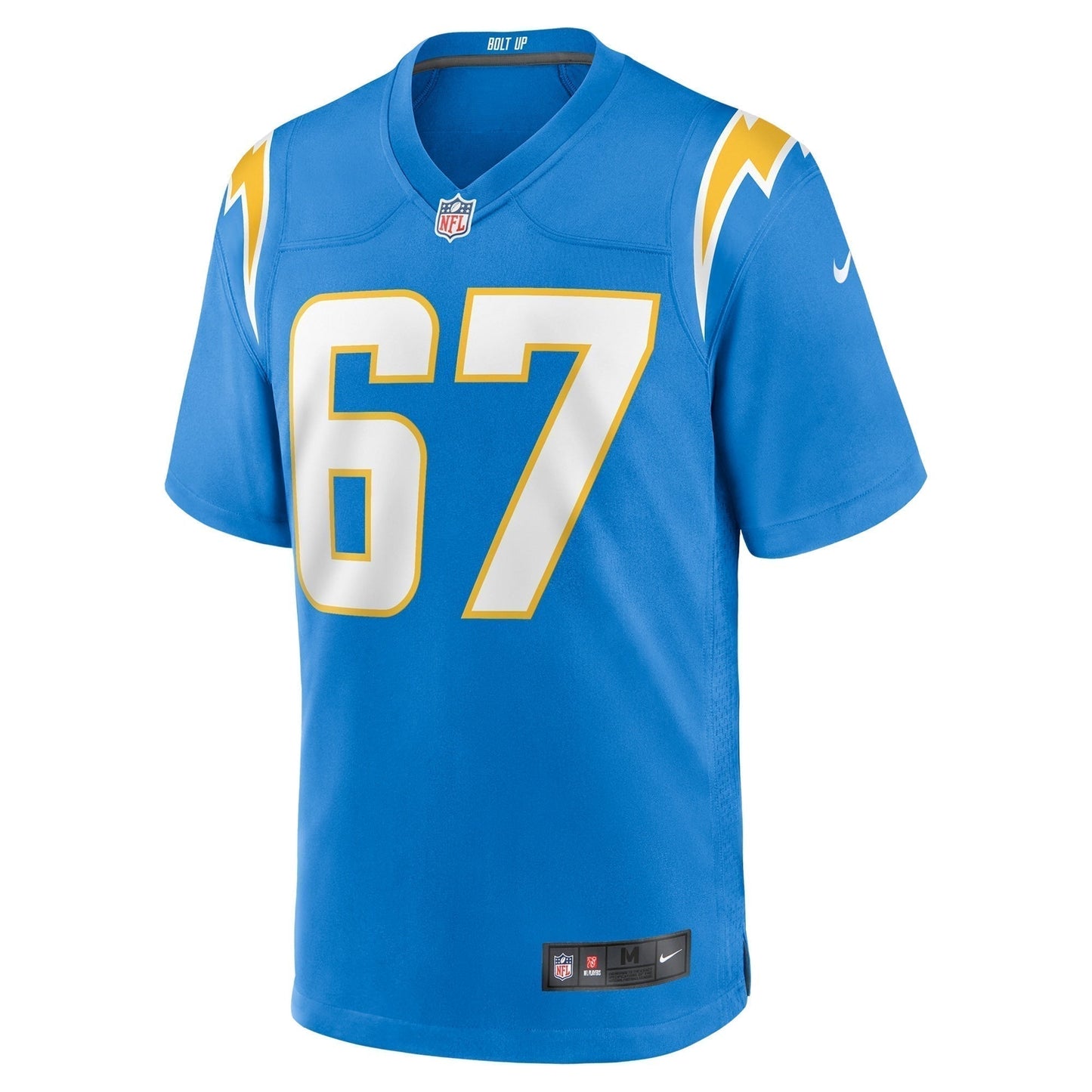 Alex Leatherwood Los Angeles Chargers  Team Game Jersey -  Powder Blue