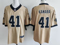 Men's New Orleans Saints Alvin Kamara Jersey-Gold