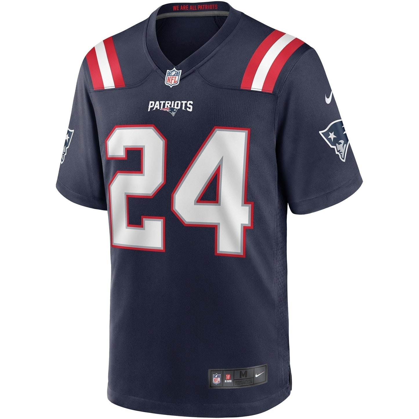 Ty Law New England Patriots  Game Retired   Jersey - Navy