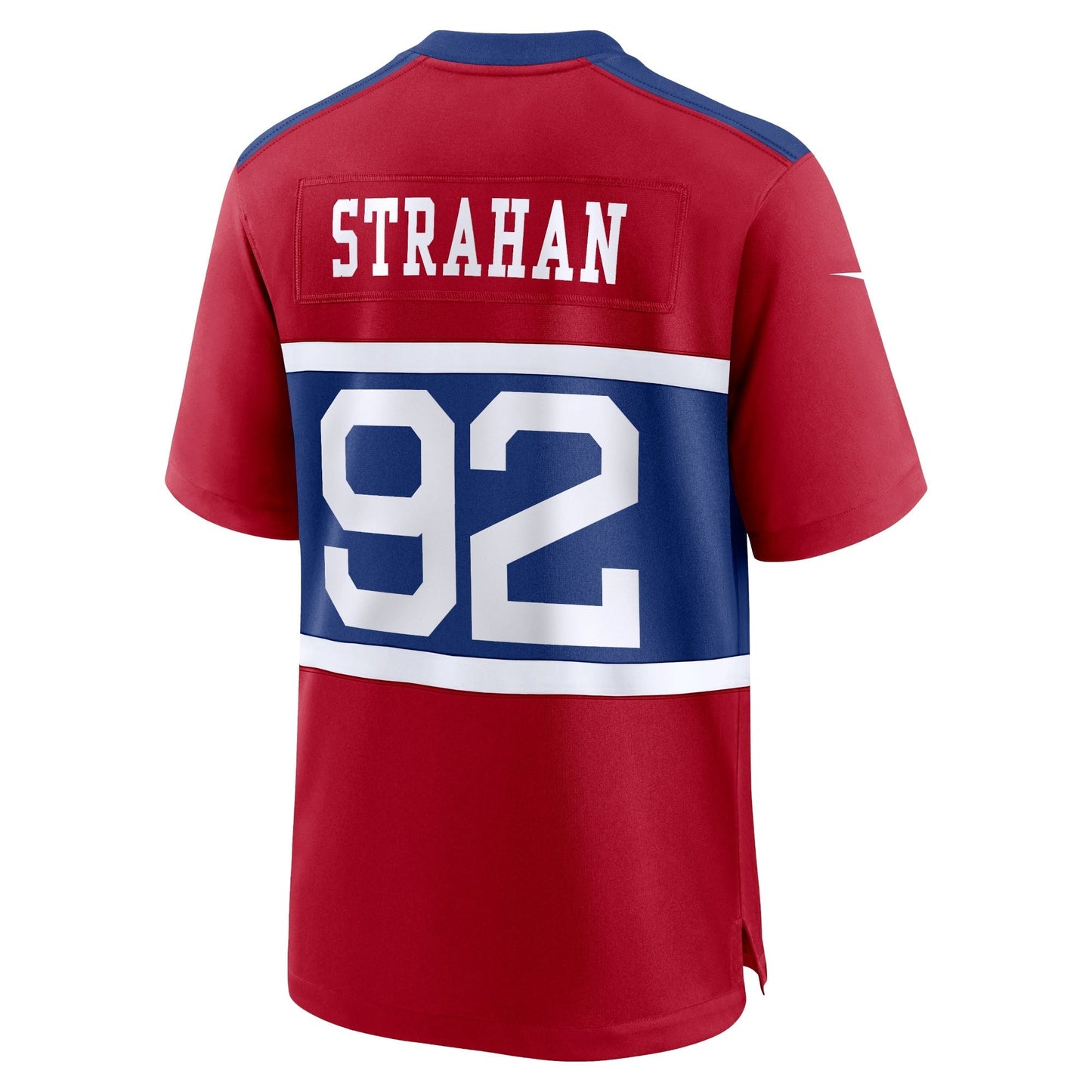 Michael Strahan New York Giants  Alternate Retired   Game Jersey - Century Red