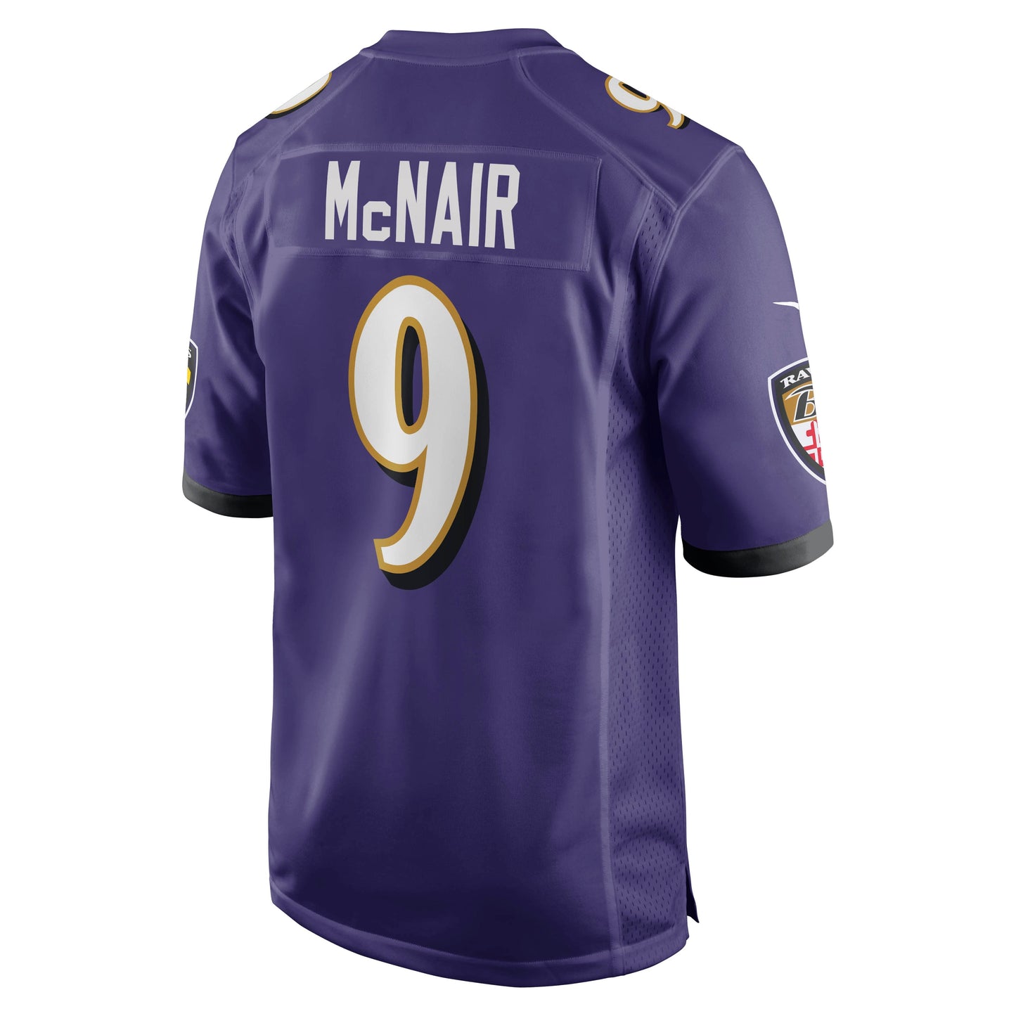 Steve McNair Baltimore Ravens  Game Retired   Jersey - Purple