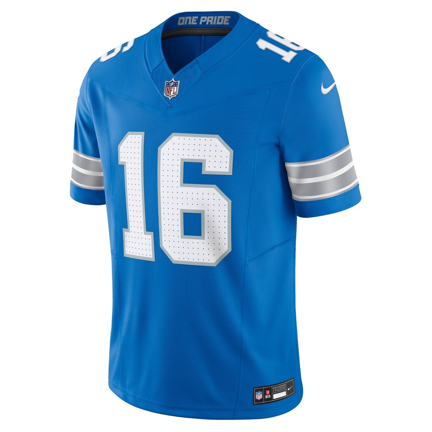 Detroit Lions 16# Jared Goff  Vapor F.U.S.E. Limited Jersey
