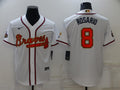 Men's Atlanta Braves Eddie Rosario White Replica Player Jersey