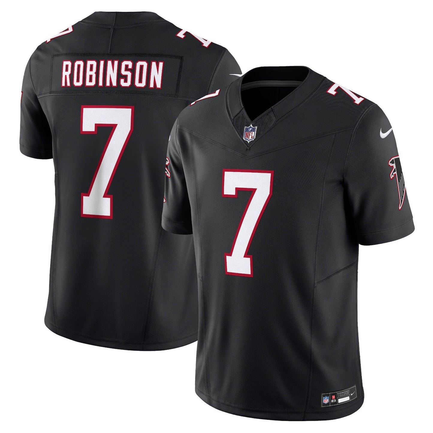 Bijan Robinson Atlanta Falcons  Alternate Vapor F.U.S.E. Limited Jersey - Black
