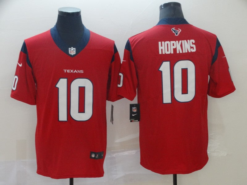 Men's Houston Texans DeAndre Hopkins Red Game Jersey