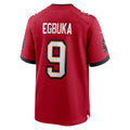 TB.Buccaneers #9 Emeka Egbuka Red Team Game Jersey