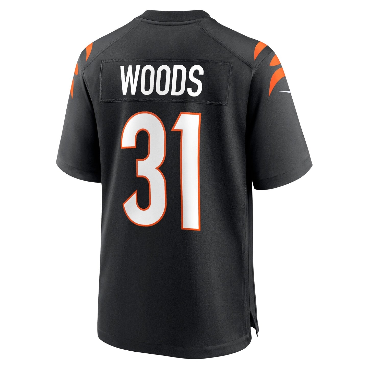 Ickey Woods Cincinnati Bengals  Retired   Game Jersey - Black