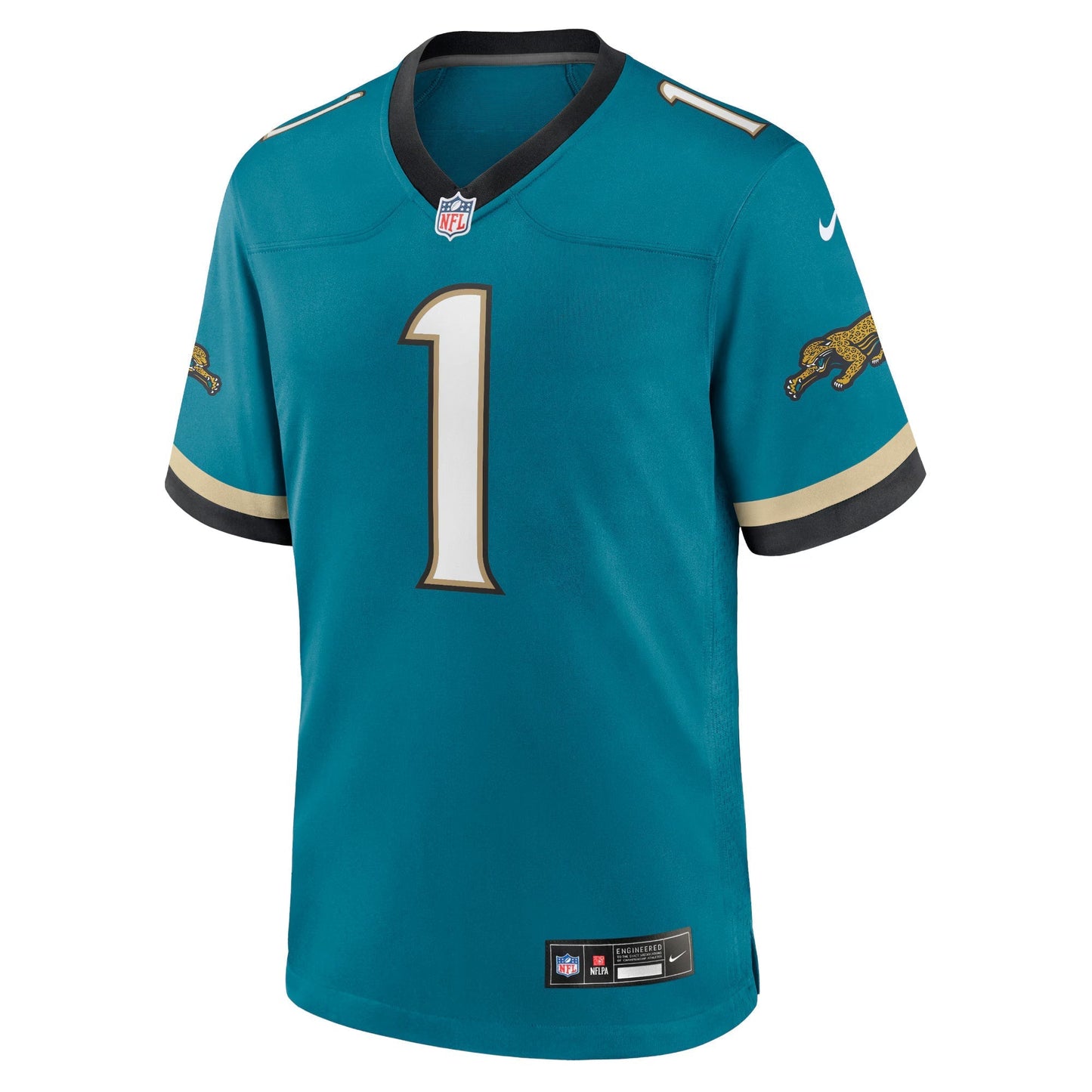Jacksonville Jaguars Travis Etienne Jr Teal Prowler Throwback Player Game Jersey