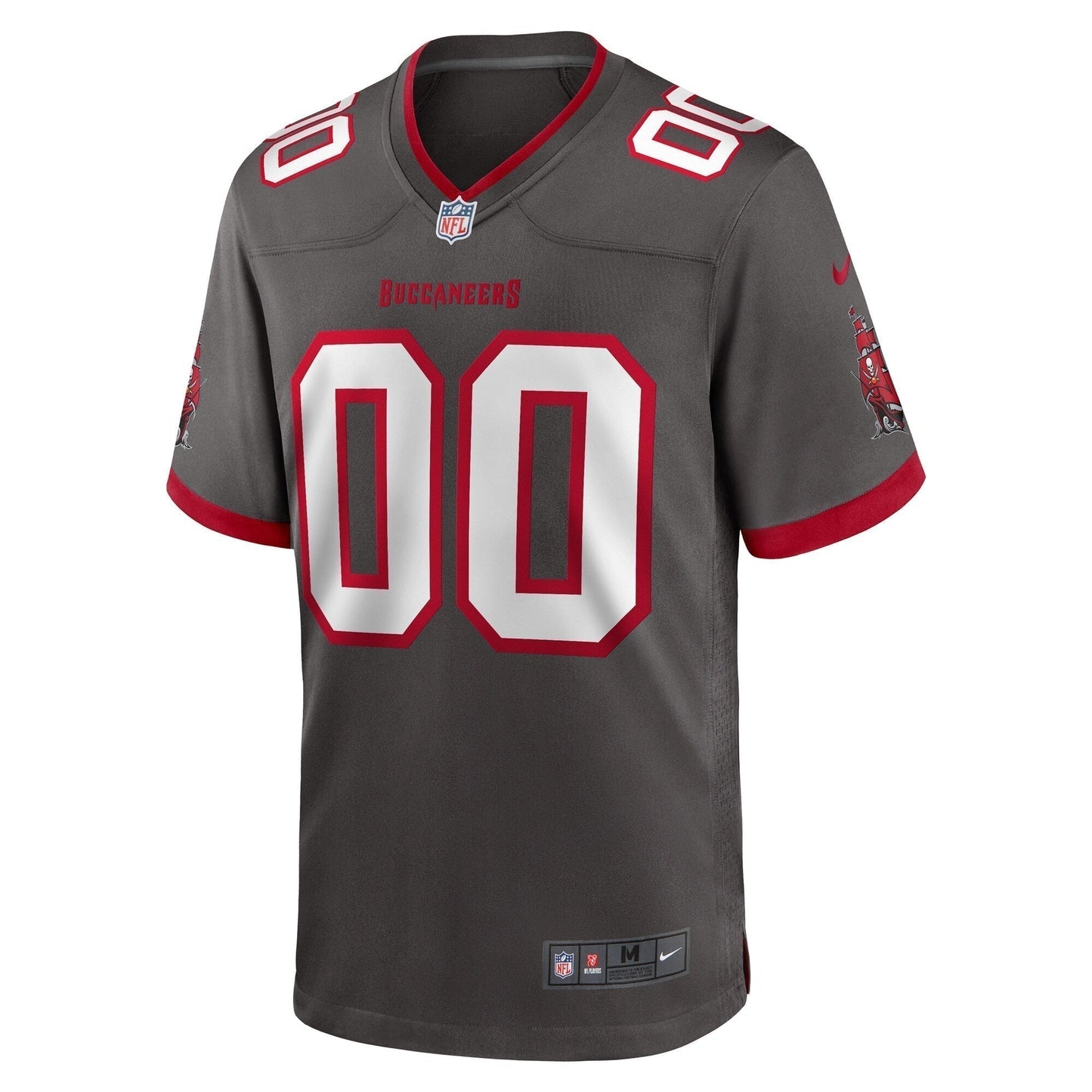 Tampa Bay Buccaneers  Alternate Custom Game Jersey - Pewter
