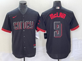Men's Cincinnati Reds Matt McLain Black 2023 City Connect Replica Player Jersey