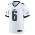 Philadelphia Eagles DeVonta Smith White White Game Jersey