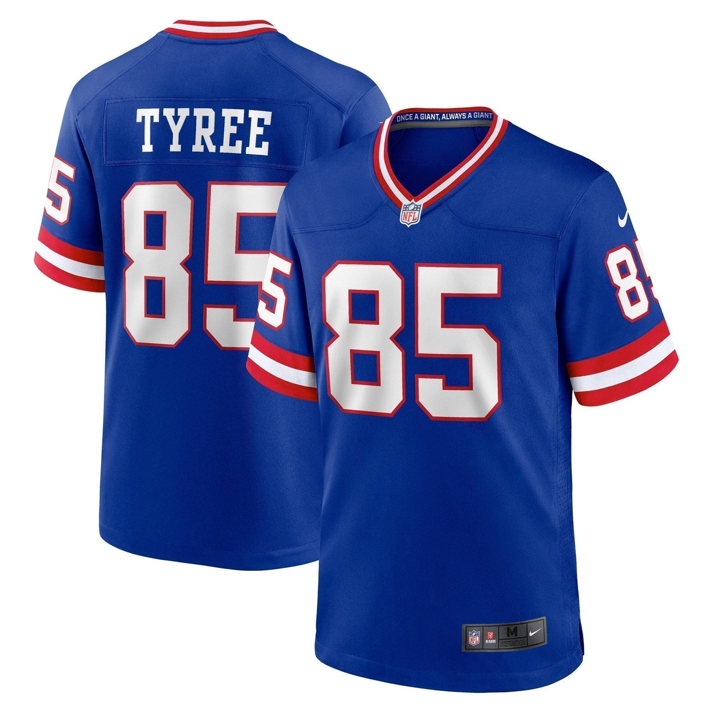 David Tyree New York Giants  Classic Retired   Game Jersey - Royal