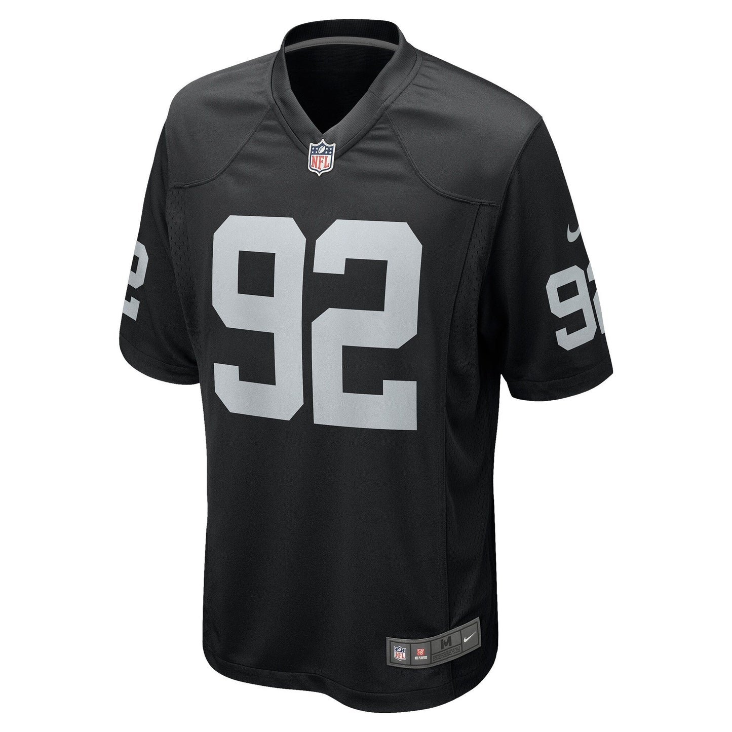 Richard Seymour Las Vegas Raiders  Retired   Game Jersey - Black