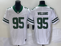 Men's New York Jets Quinnen Williams White Legacy Vapor F.U.S.E. Limited Jersey