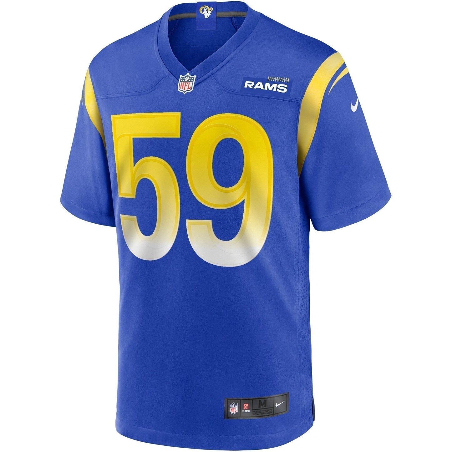 London Fletcher Los Angeles Rams  Game Retired   Jersey - Royal