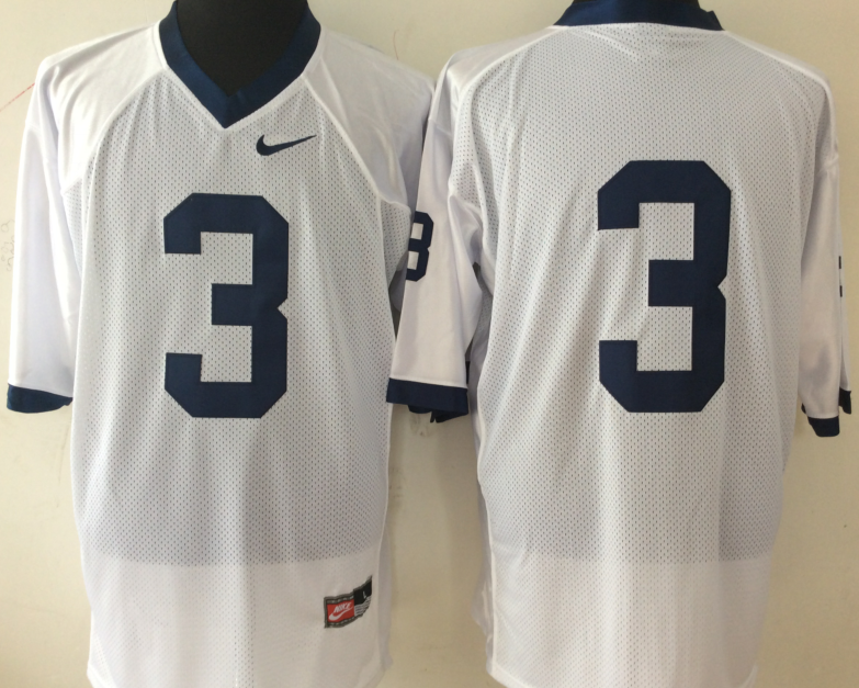 Men's Penn State Nittany Lions N/a White Team Game Jersey