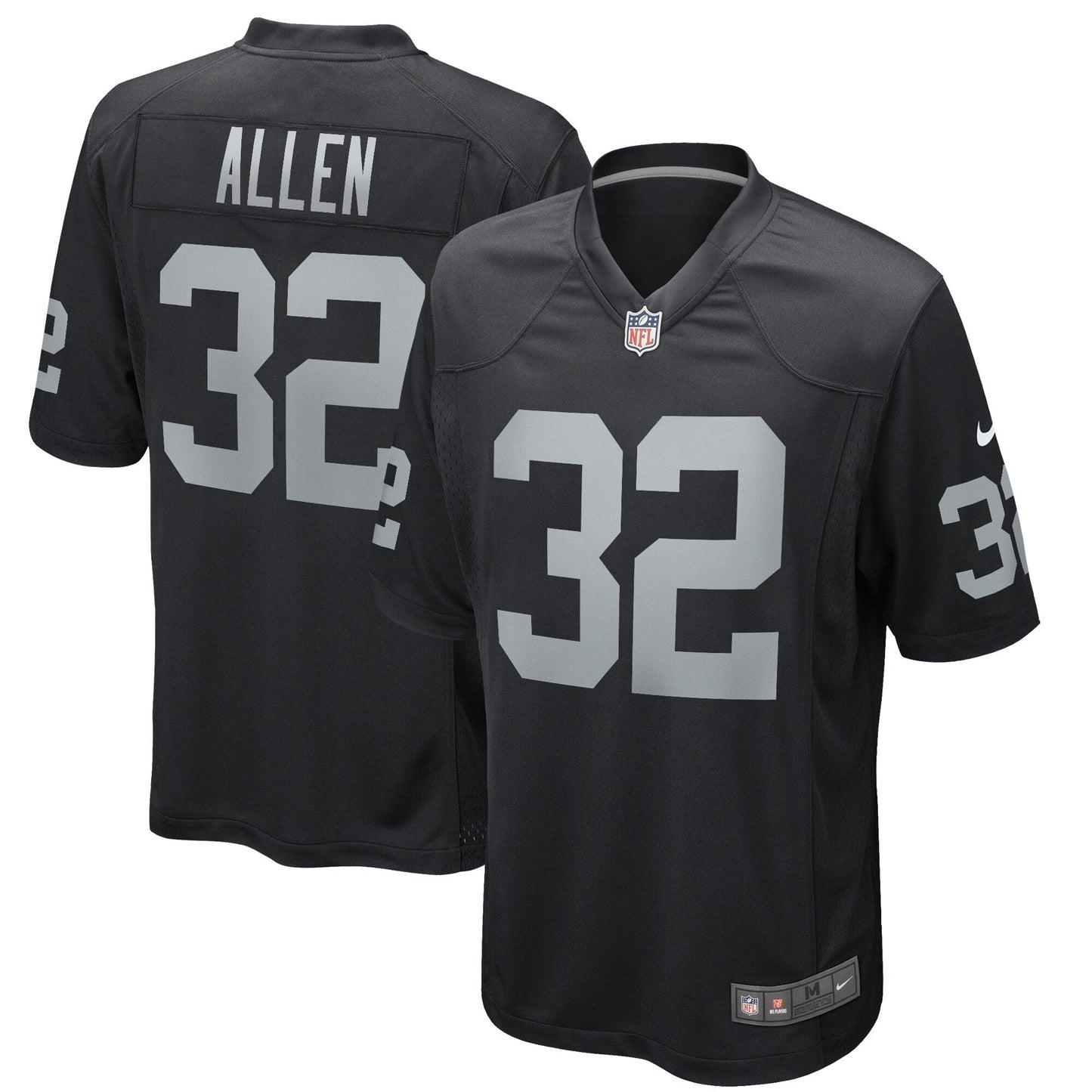 Marcus Allen Las Vegas Raiders  Game Retired   Jersey - Black