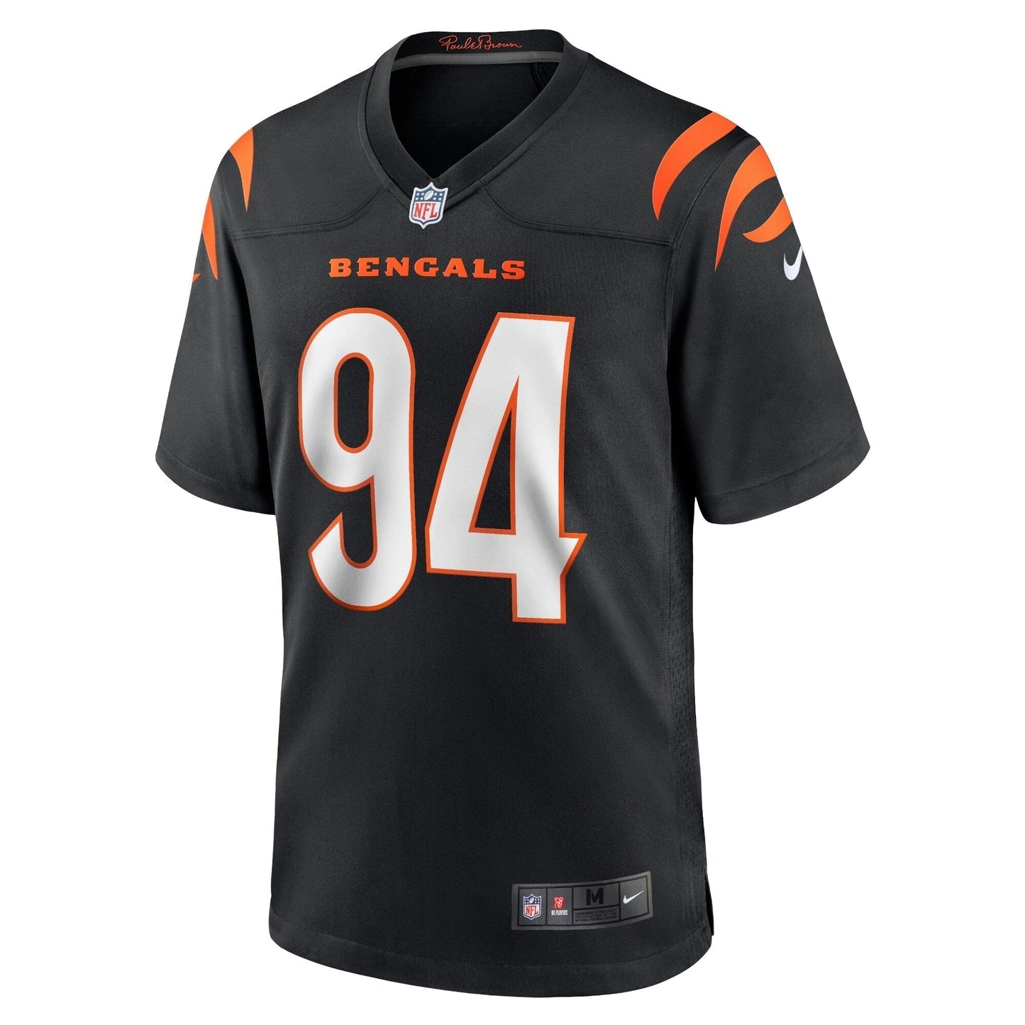 Sam Hubbard Cincinnati Bengals    Game Jersey - Black