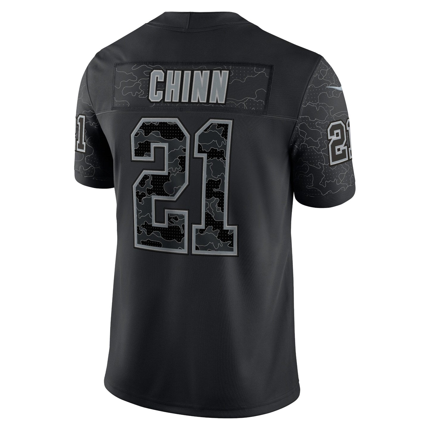 Jeremy Chinn Carolina Panthers  RFLCTV Limited Jersey - Black