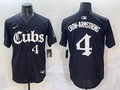 Men's Chicago Cubs Pete Crow-Armstrong Black Replica Player Jersey