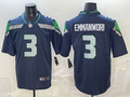 Men's Seattle Seahawks Nick Emmanwori #3 Navy Game Jersey