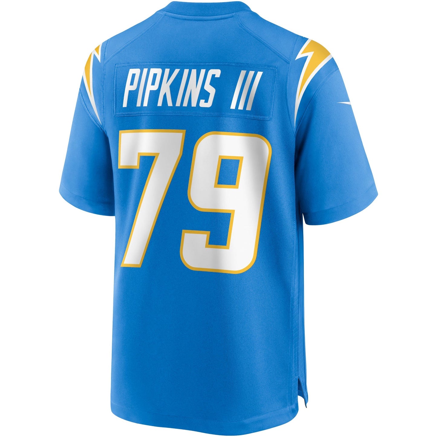 Los Angeles Chargers Trey Pipkins III Powder Blue Game Jersey