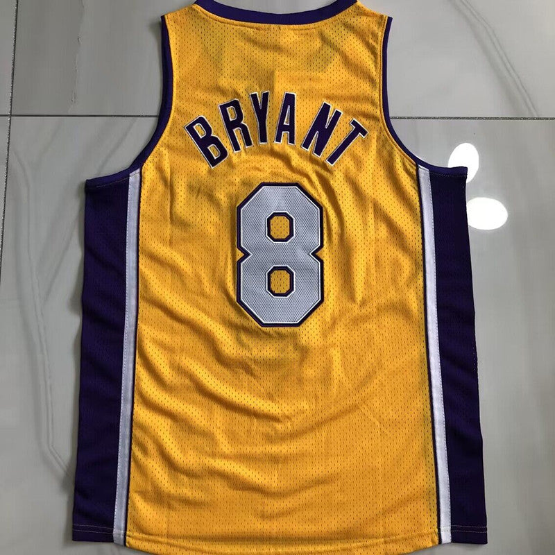 Kobe Bryant 1999-2000 Yellow 8# Retro Jersey