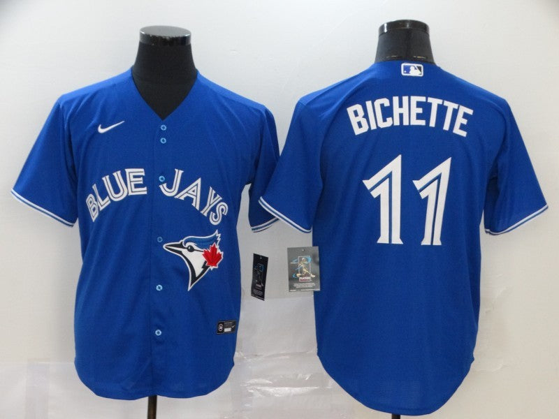 Men's Toronto Blue Jays Bo Bichette Blue Replica Baseball Jersey