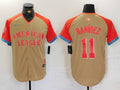 Men's American League Jose Ramirez Cream 2024  All-Star Game Limited Player Jersey