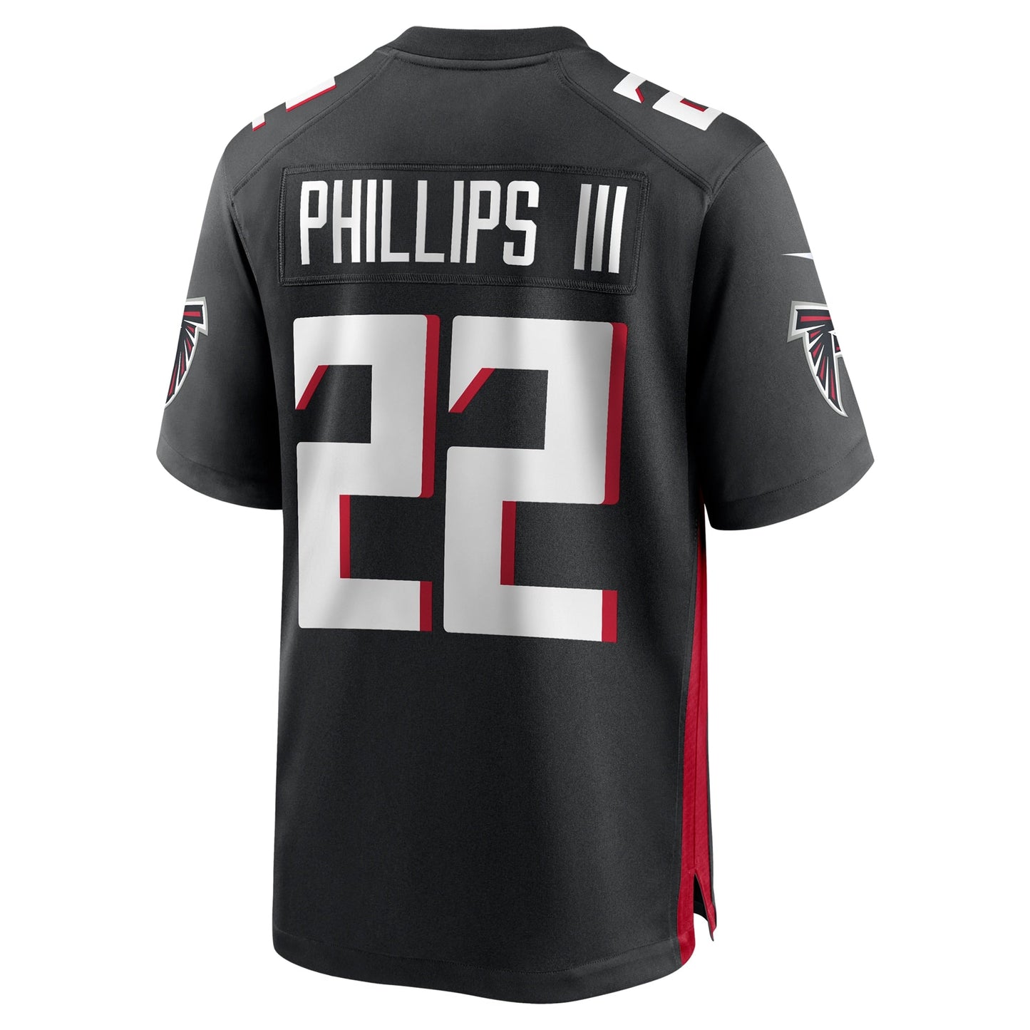 Clark Phillips III Atlanta Falcons  Team Game Jersey -  Black