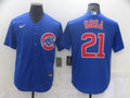 Men's Chicago Cubs Sammy Sosa #21 Blue Replica Baseball Jersey1