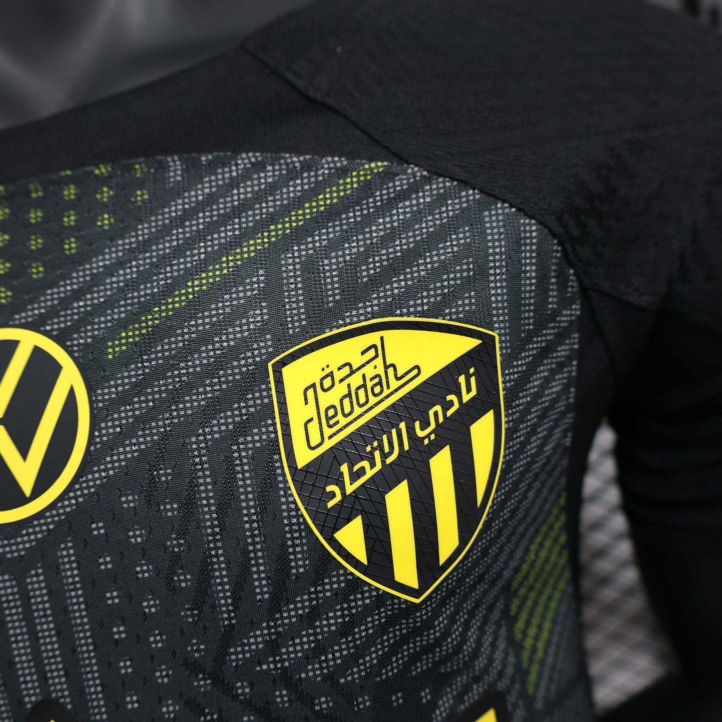 2026 Jeddah Second Away Black Advertisement Version Player Jersey