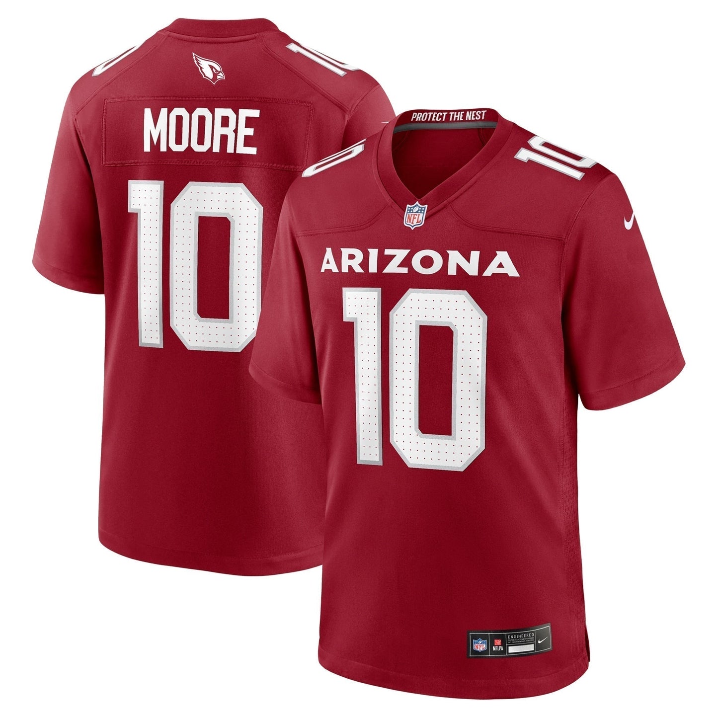 Chris Moore Arizona Cardinals  Team Game Jersey -  Cardinal